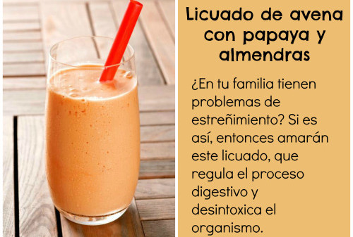 Licuados con papaya para bajar de peso